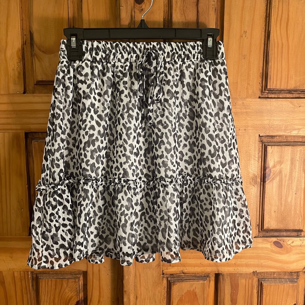 Cheetah skirt
